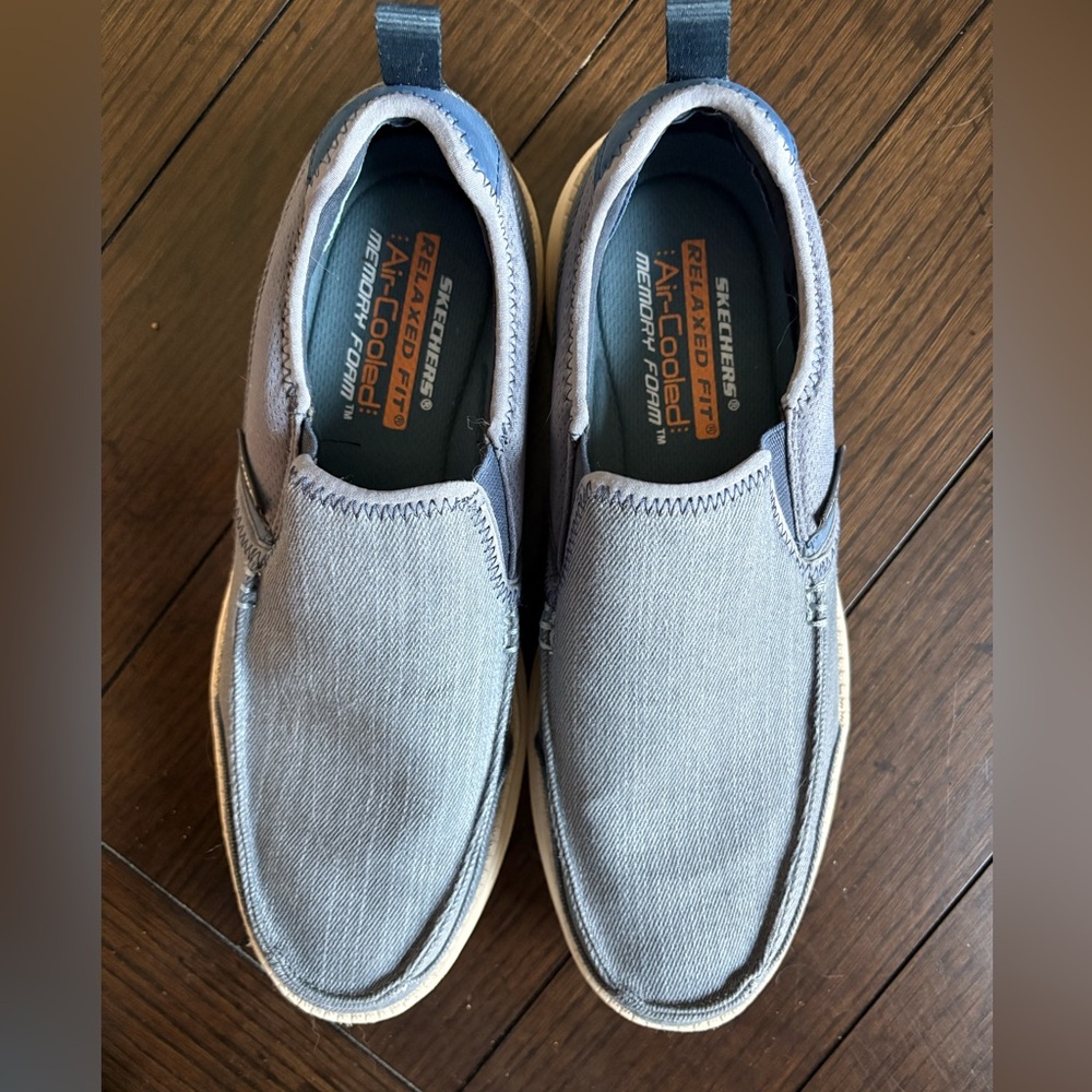 Skechers Shoes Mens 10 Blue Slip-on Relaxed Fit
Air cooled Memory foam